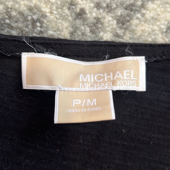 MICHAEL Michael Kors Black Open Cardigan - Picture 2 of 3